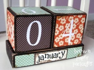calendar blocks