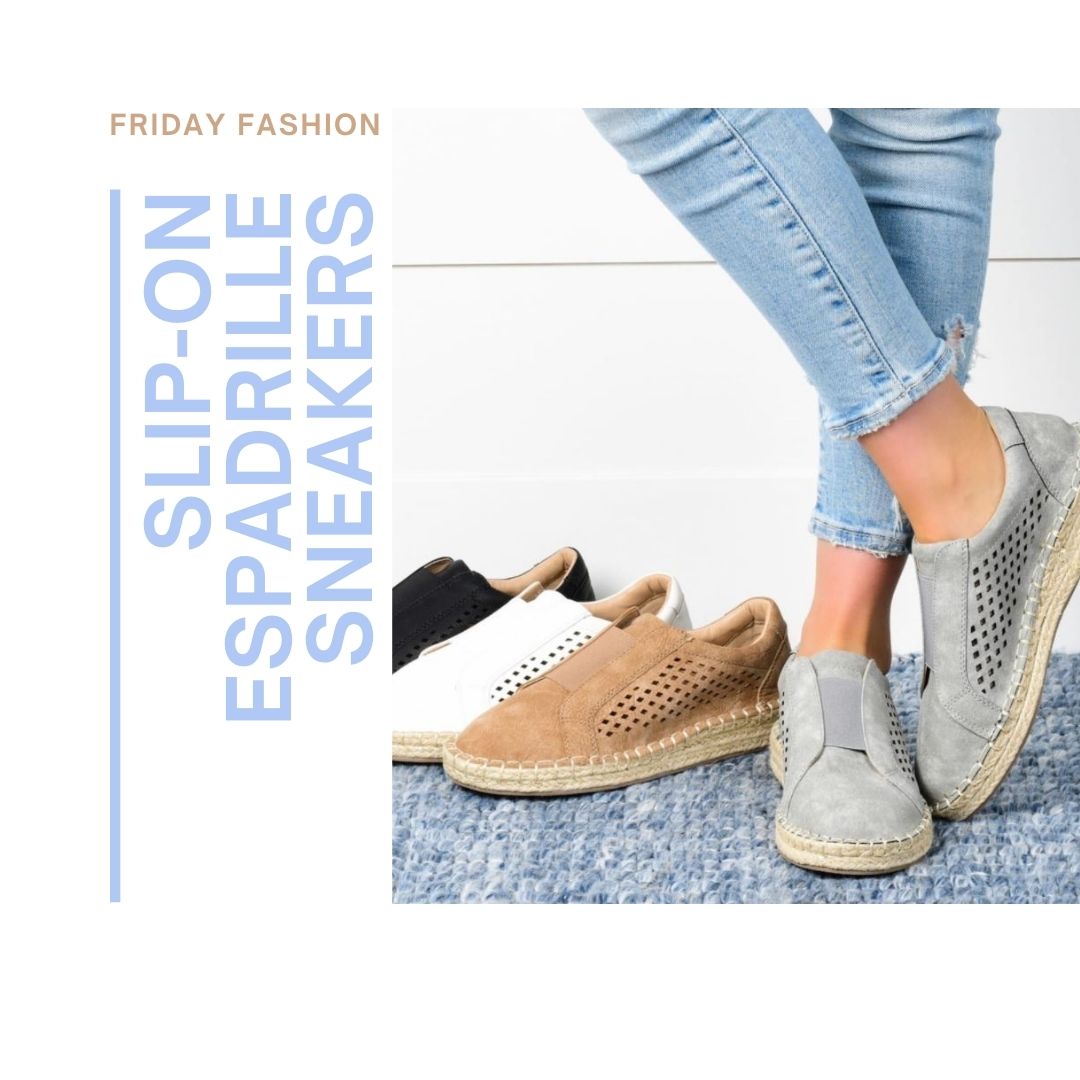 espadrille slip on sneaker